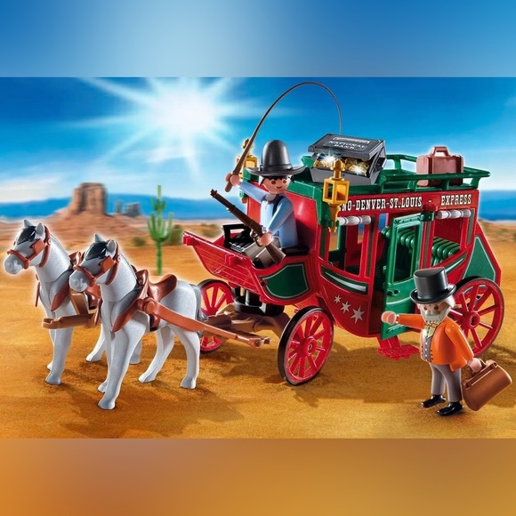 Playmobil 4399 Stagecoach - Picture 9 of 12
